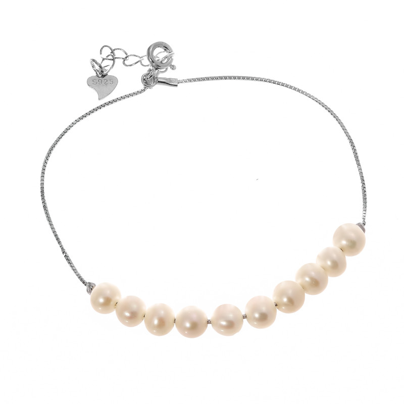 

Серебряный браслет Silvex925 с жемчугом Б2Ж/801
