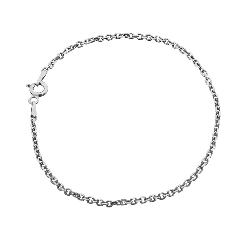 

Серебряный браслет Silvex925 родированный - якорь 855Р 5/19