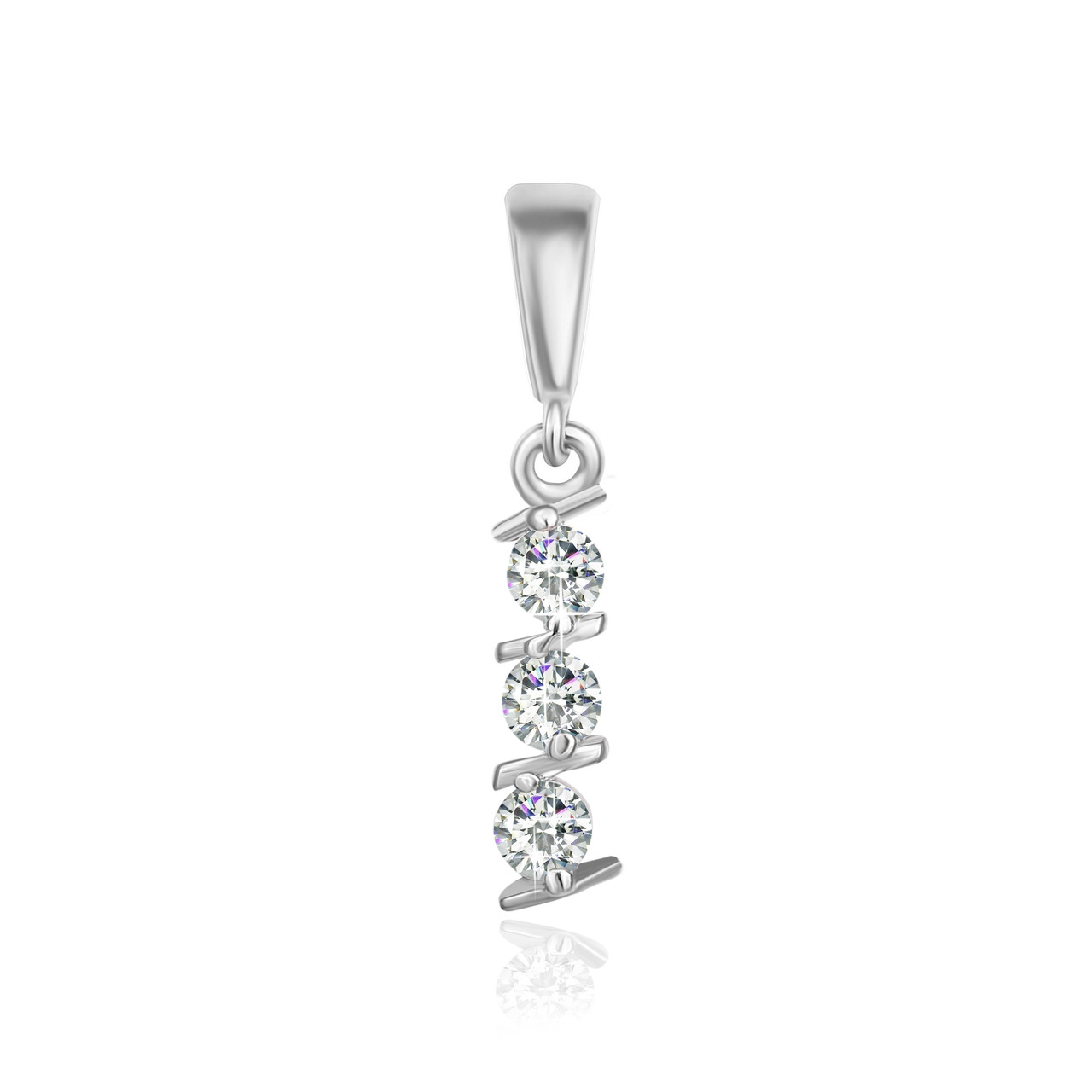 

Серебряная подвеска Silvex925 с фианитом П2Ф/032