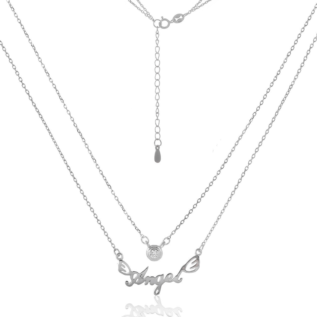 

Серебряное колье Silvex925 "Angel" Кл2Ф/815