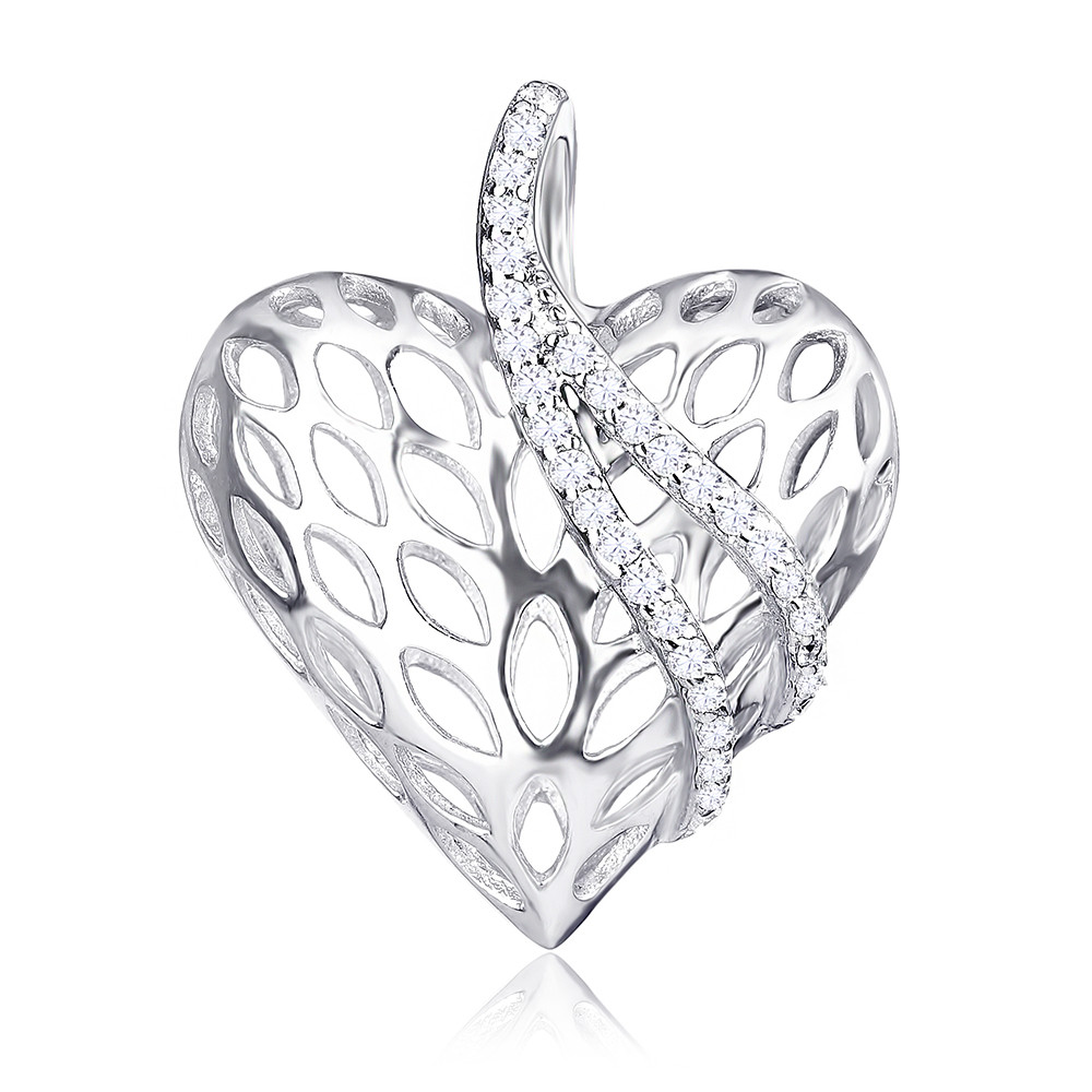

Серебряная подвеска Silvex925 "Ажурное сердце" П2Ф/1095
