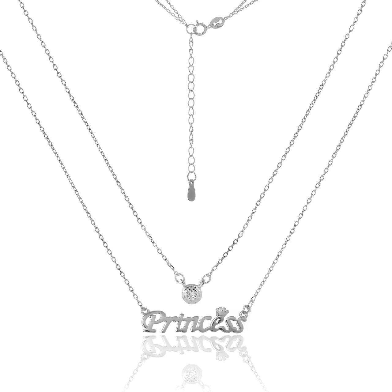 

Серебряное колье Silvex925 "Princess" Кл2Ф/816