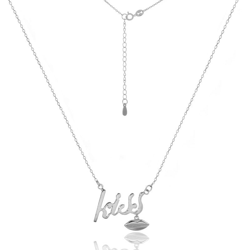 

Серебряное колье Silvex925 "Kiss" Кл2/801