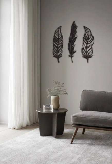 

Картина, изготовление картин, Панно LaserBox ЛазерБокс "Перья-2"(LBox-000098)