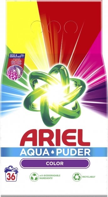 Пральний порошок Ariel Аква-Пудра Color 2.34 кг – фото, отзывы ...