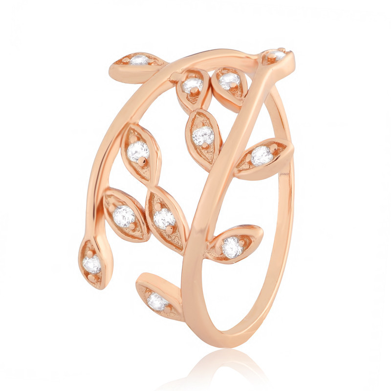 

Серебряное кольцо позолоченное с фианитом Silvex925 К3Ф/369 - 18,5