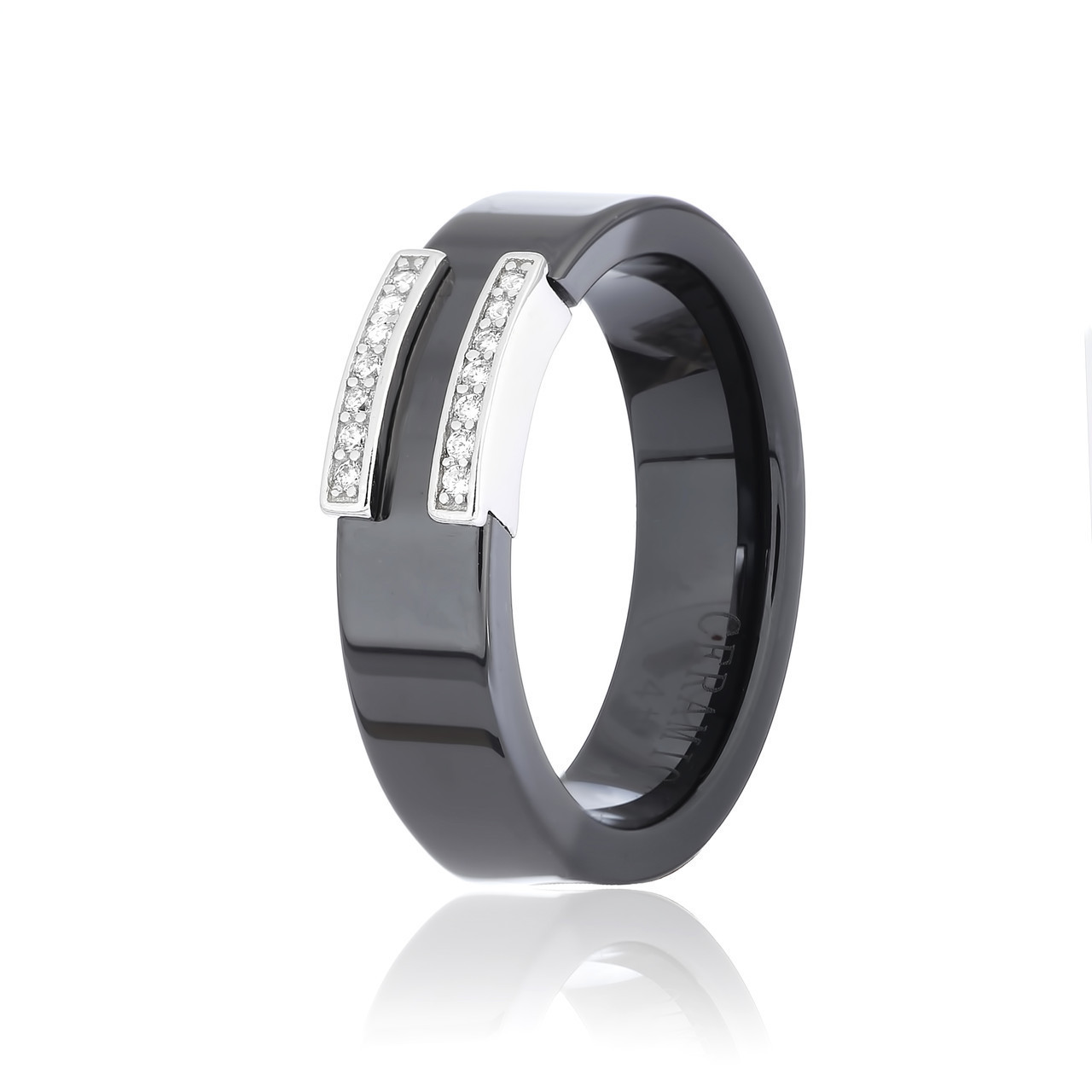 

Серебряное кольцо керамическое Silvex925 К2ФК/1012 - 18