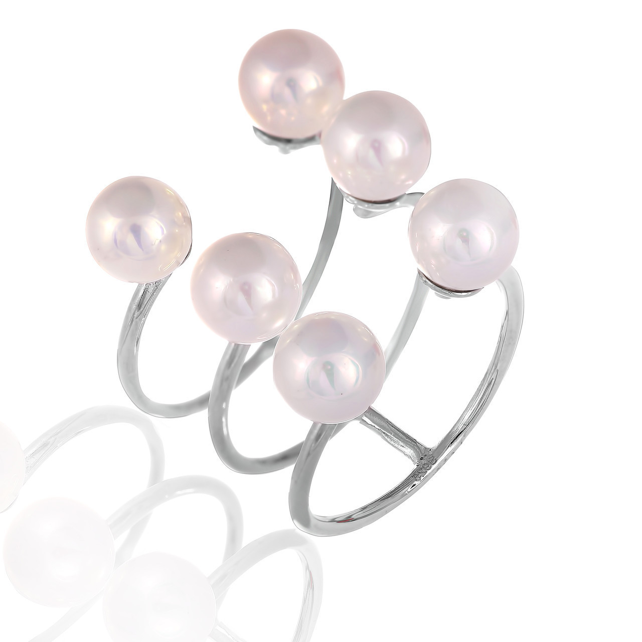 

Серебряное кольцо с жемчугом Silvex925 К2Ж/804 - 17