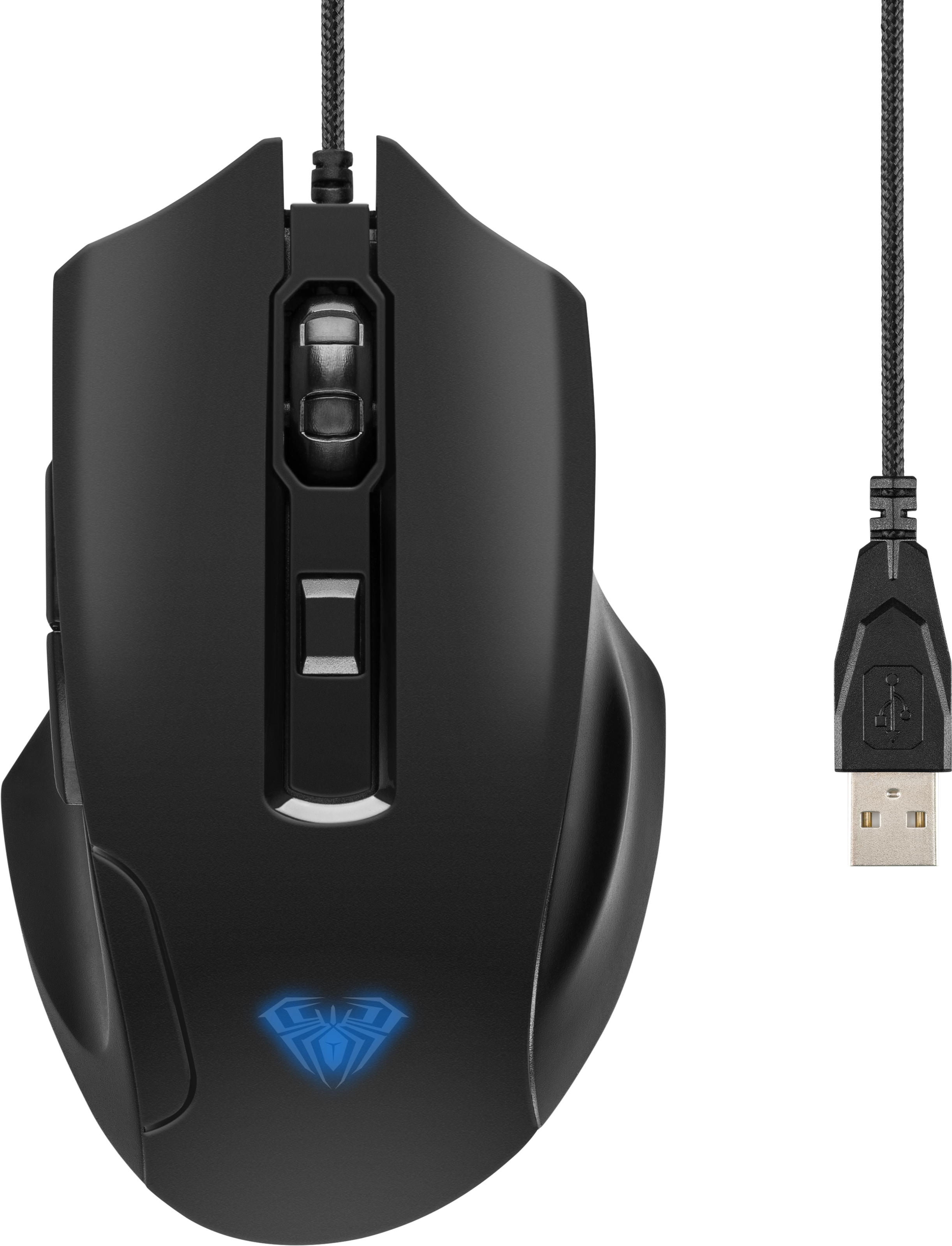 

Мышь Aula Inertia USB Black (6948391212807)