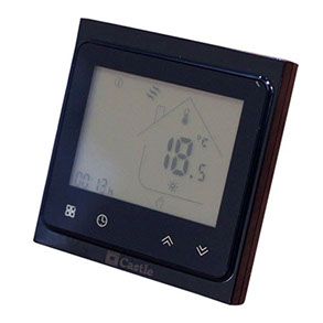 

Терморегулятор программируемый с WiFi Castle TWE02 c Wi-Fi черный
