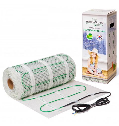 

Нагревательный мат Termogreen TGMT 150 4 м.кв - 600Вт