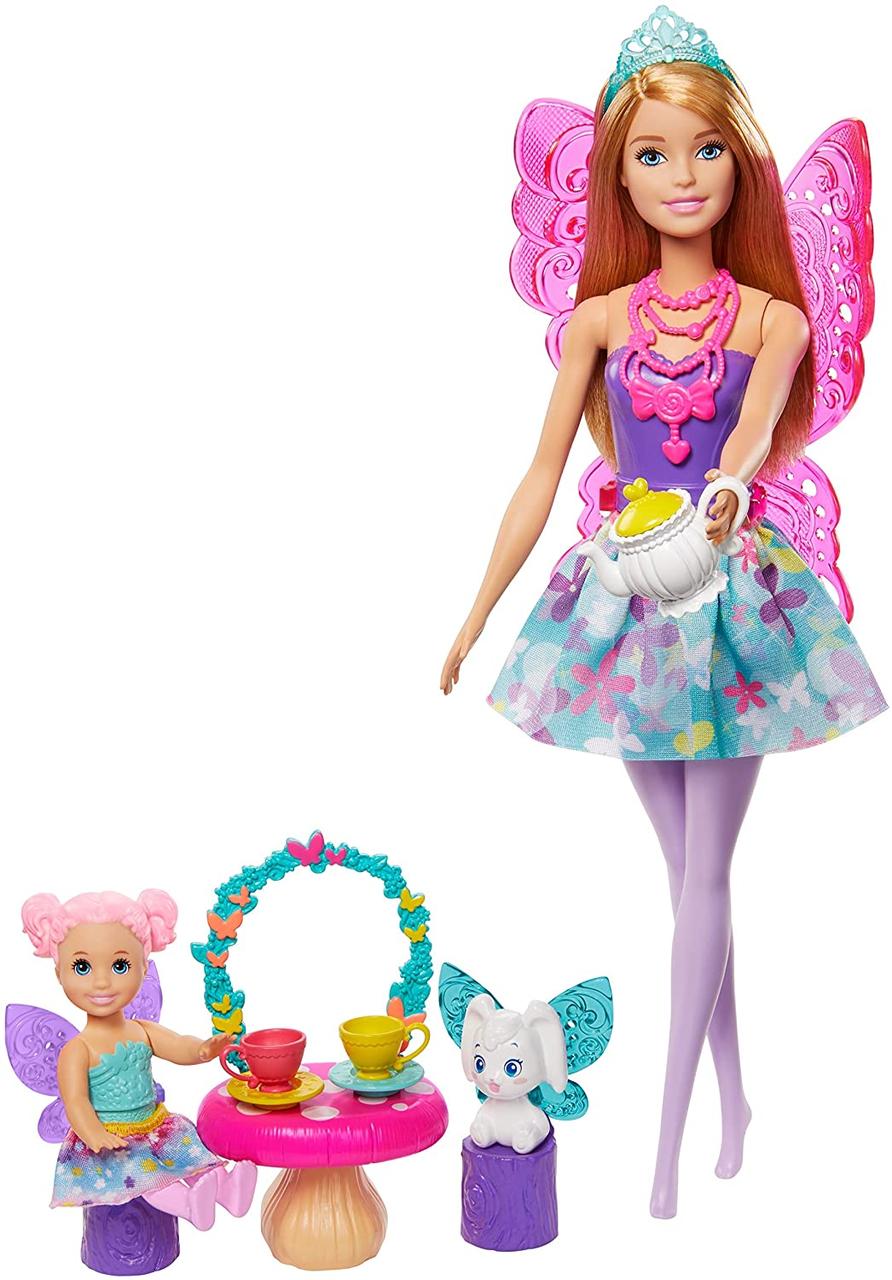 

Ігровий набір ​Barbie Dreamtopia Tea Party Playset Чайна вечірка (GJK50) (B07XH4QBK9)