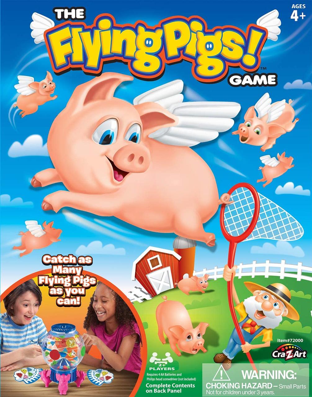 

Настільна гра Cra-Z-Art Flying Pigs! Літаючі свині (72000) (B07V7L1NZQ)