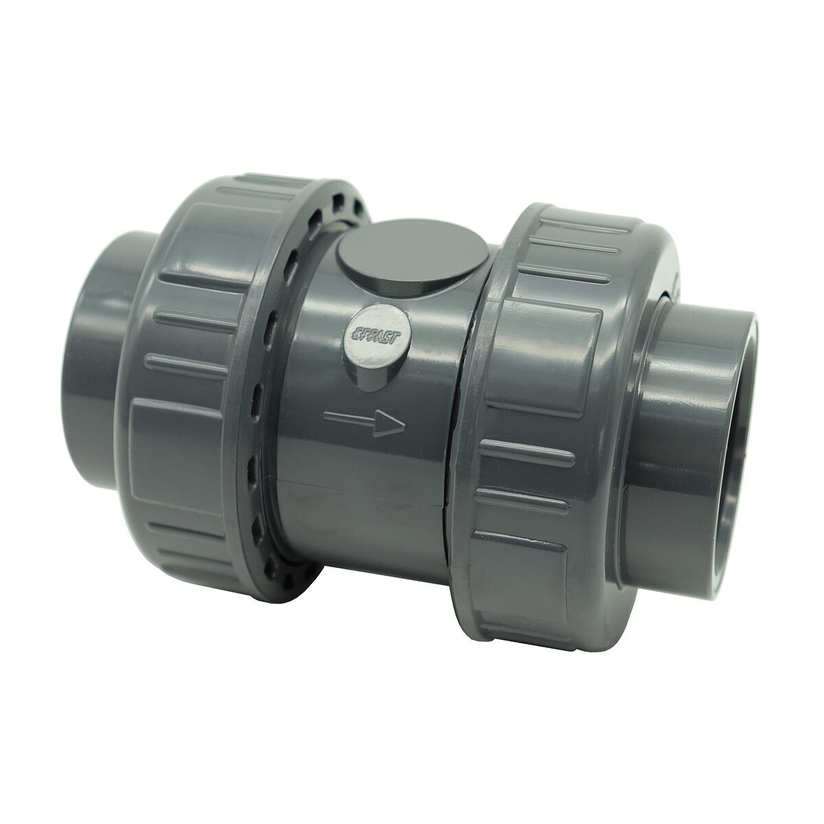 

Обратный шаровый клапан ПВХ Effast d75 EPDM (CDRCVD0750)