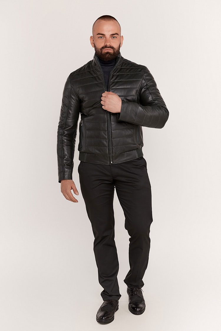 

Куртка Deri butik Db-13 54 Зеленая 157030023