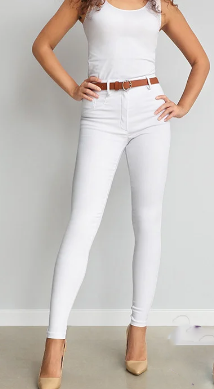 

Женские брюки Fashion Woman GF000139 белый р40