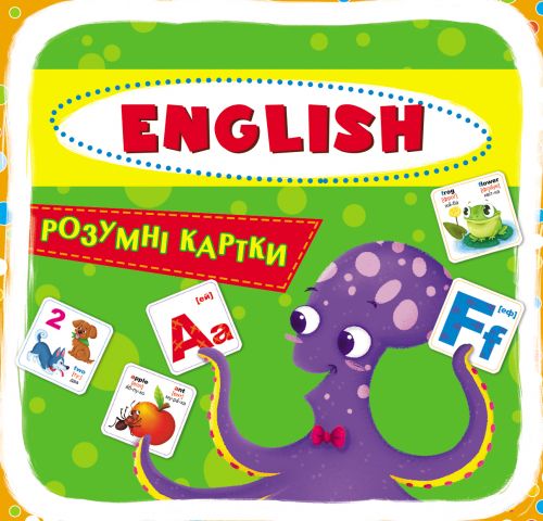 

Умные карточки English 30 карточек укр Crystal Book (F00021660) (140095)