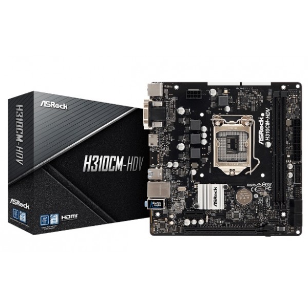 

ASRock H310CM-HDV Socket 1151