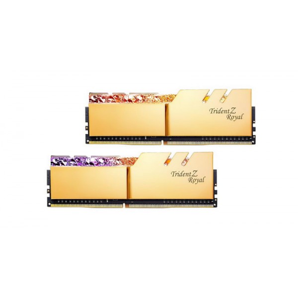 

DDR4 2х16GB/3200 G.Skill Trident Z Royal (F4-3200C16D-32GTRG)