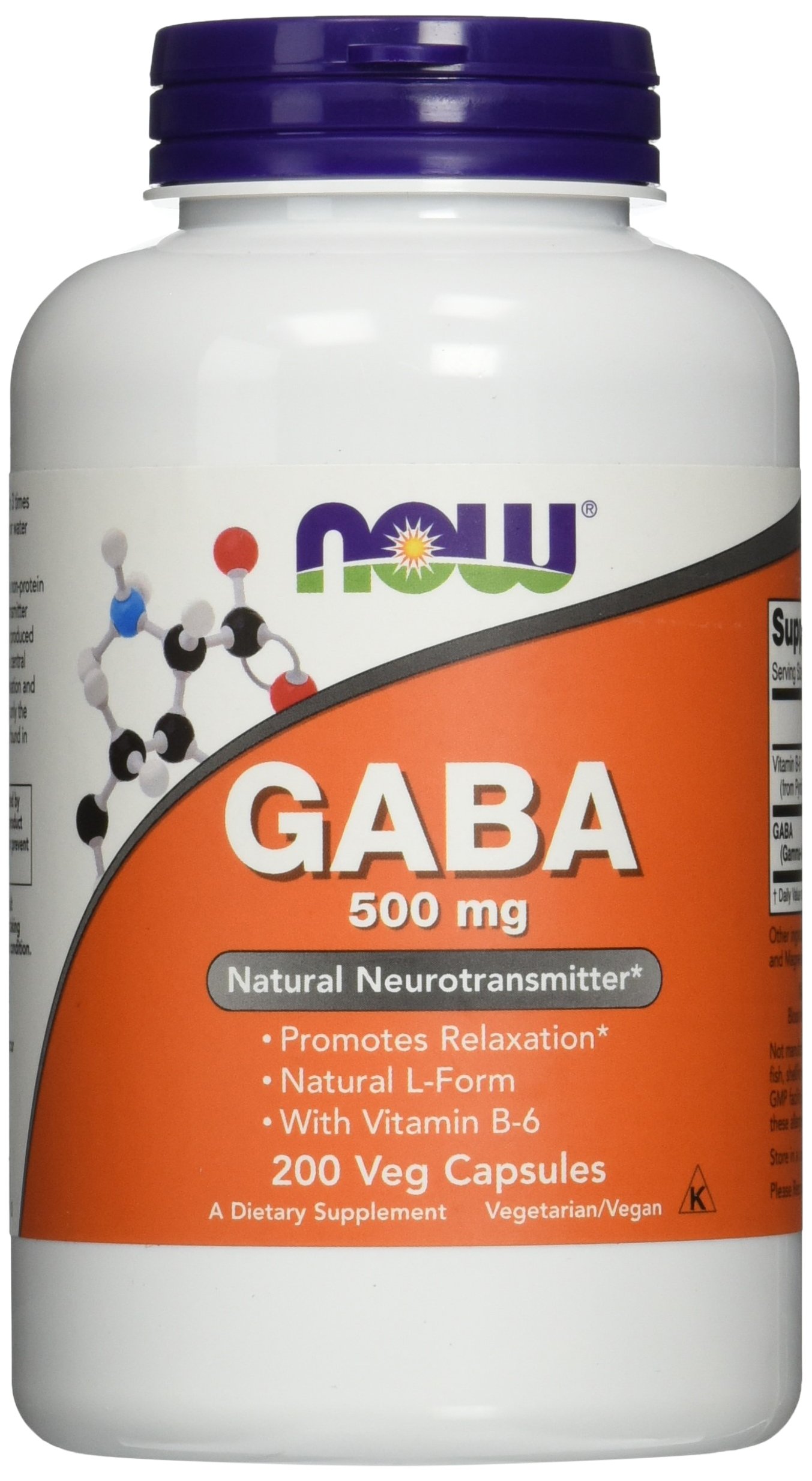 

Аминокислота NOW GABA 500 mg Veg Capsules 200 капс Без вкуса (632f51)