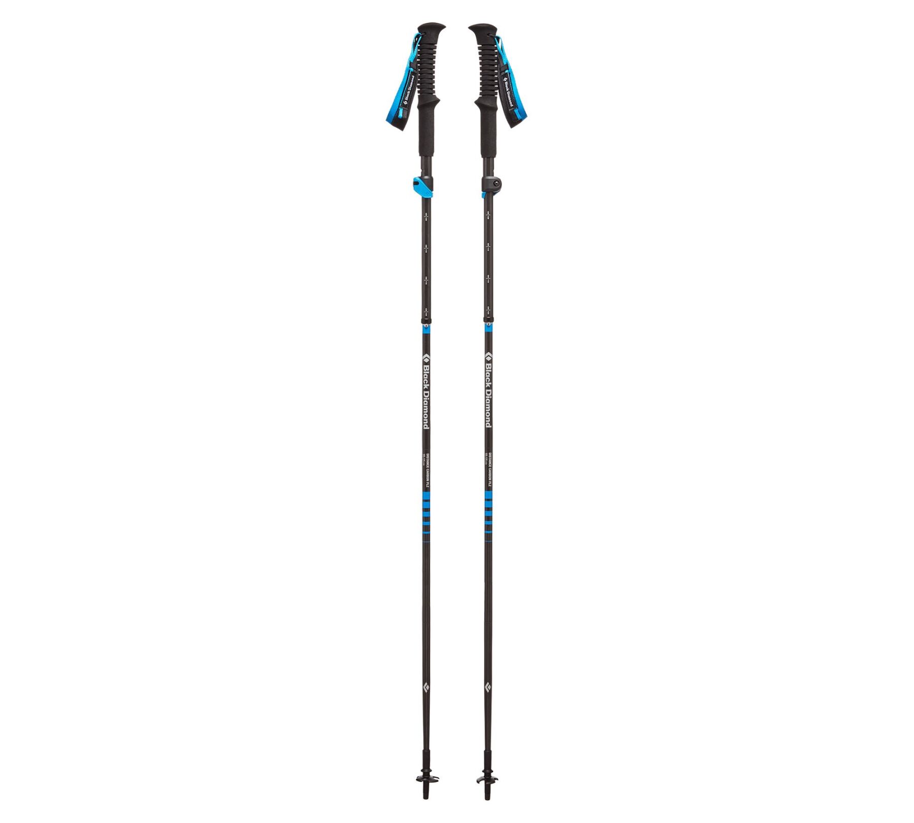 

Трекінгові палиці Black Diamond Distance Carbon FLZ 95-110 Black-blue (BD 112204-110)