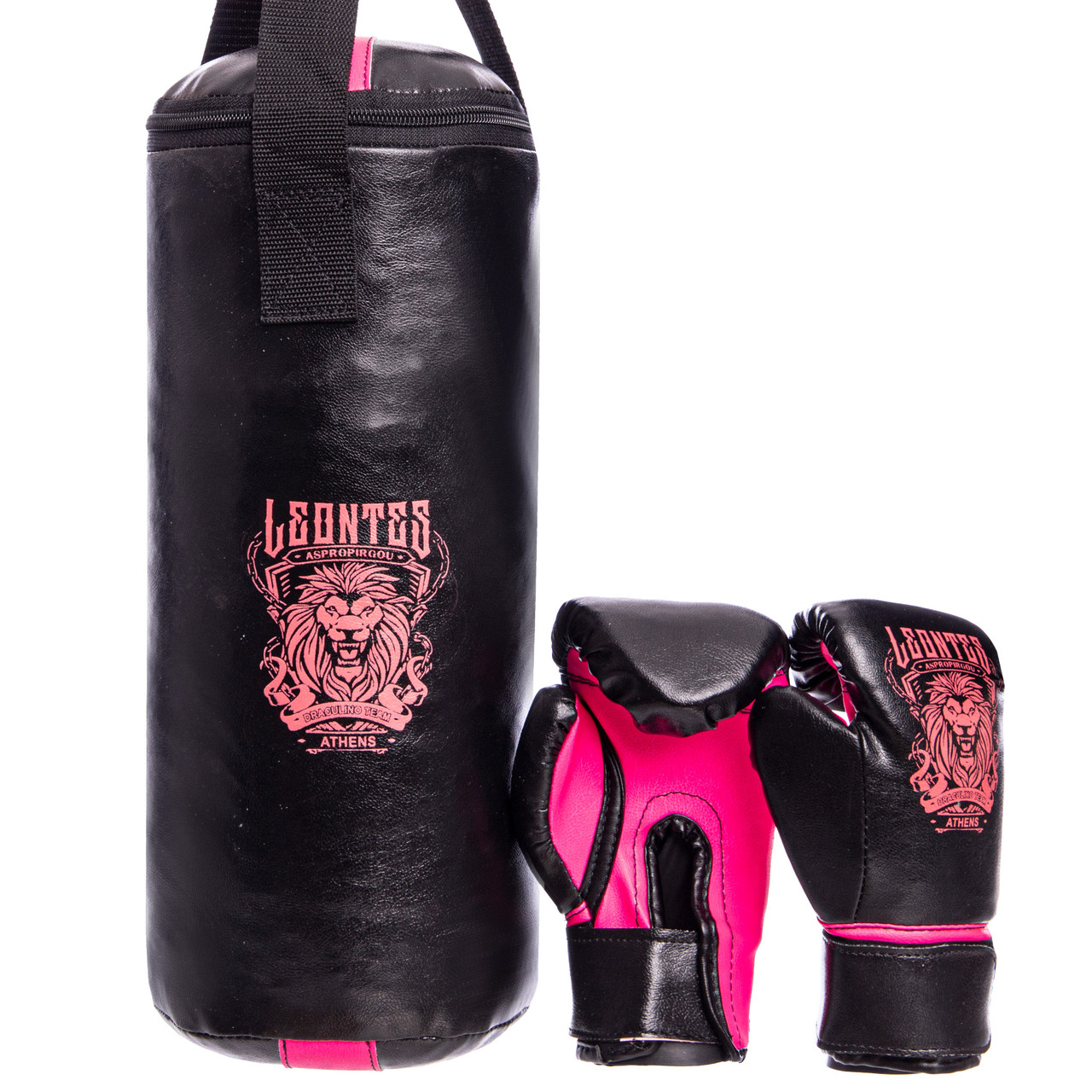 Боксерский набор детский боксерский мешок + перчатки LEV Leontes 4686 .