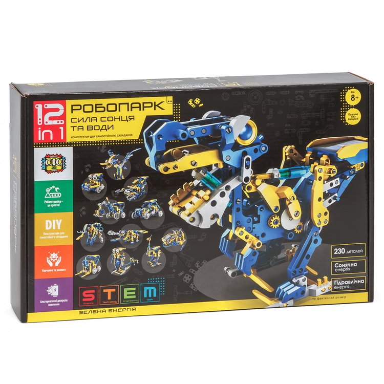 

Робот-Конструктор Робопарк 12 в 1 "CIC-Robotics"