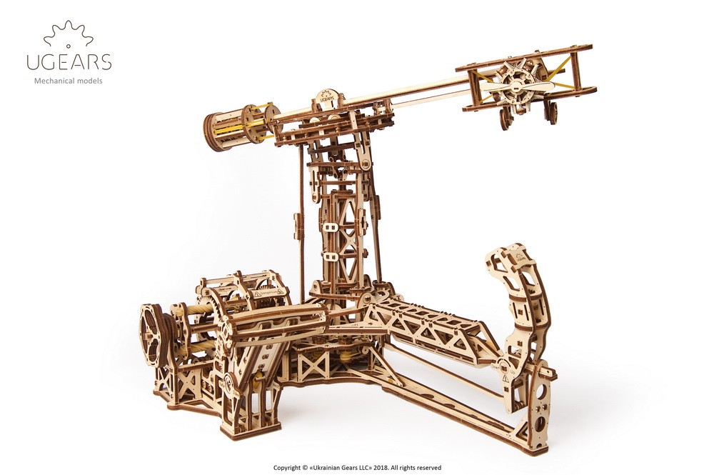 

Механический 3D Конструктор "Авиатор от Ugears (726 деталей)