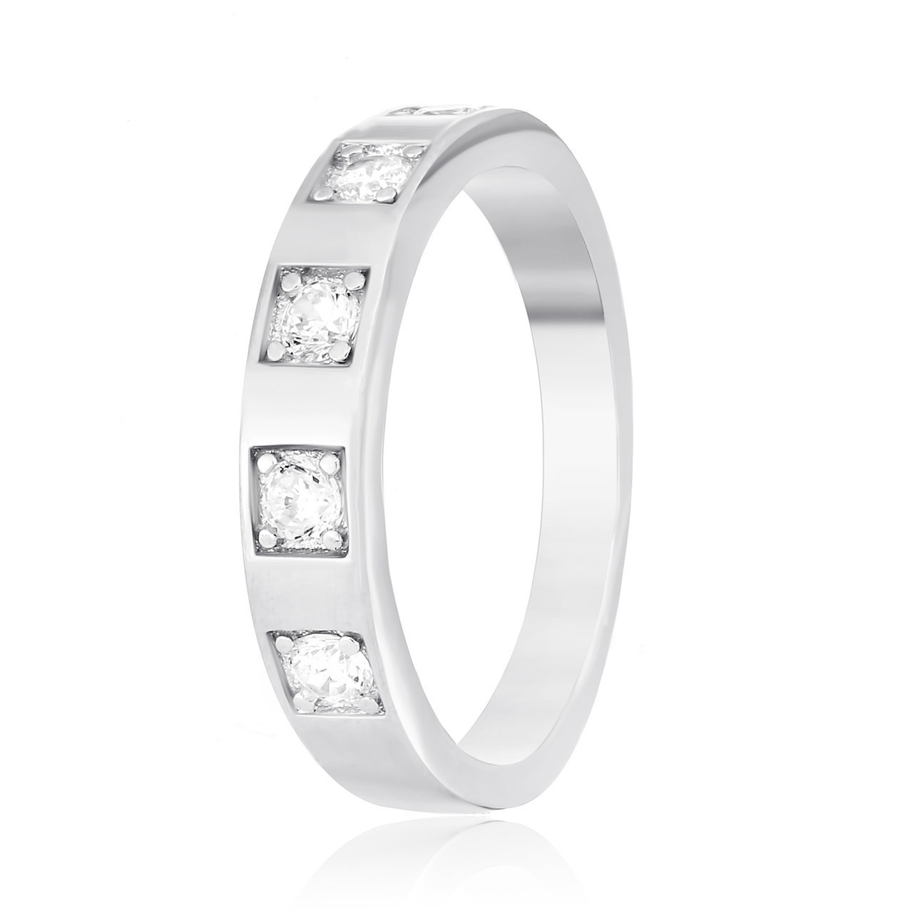 

Серебряное кольцо с фианитом Silvex925 КК2Ф/191 - 17,5