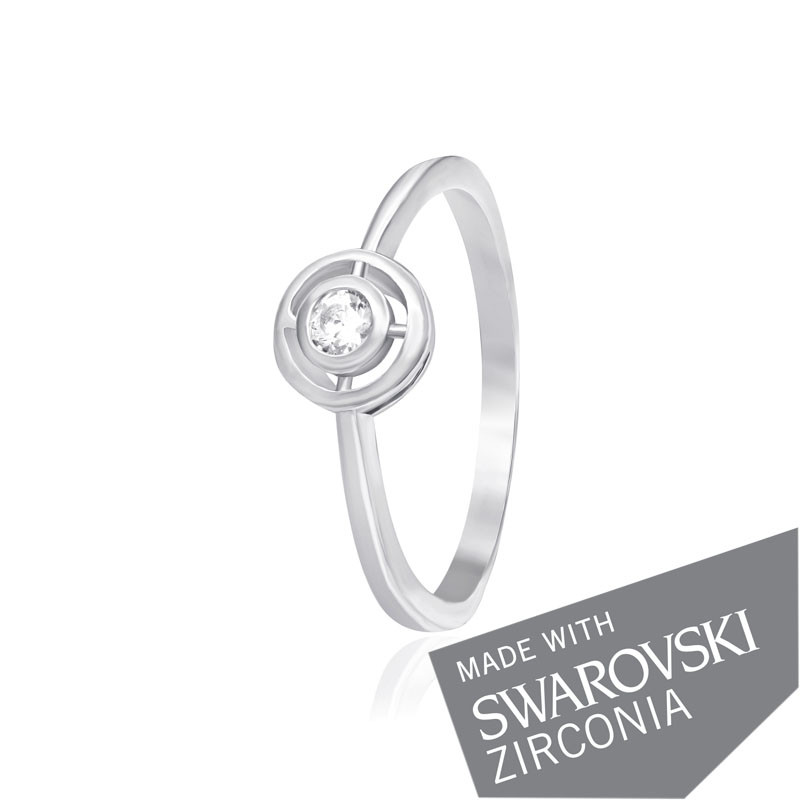 

Серебряное кольцо с цирконием Silvex925 SWAROVSKI ZIRCONIA КК2С/187 - 16