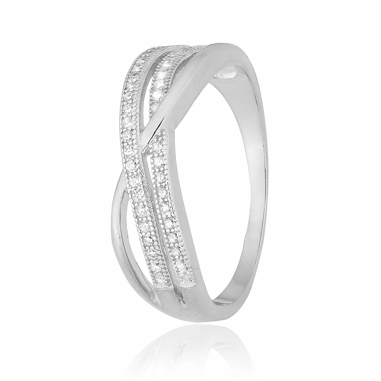 

Серебряное кольцо с фианитом Silvex925 КК2Ф/202 - 16