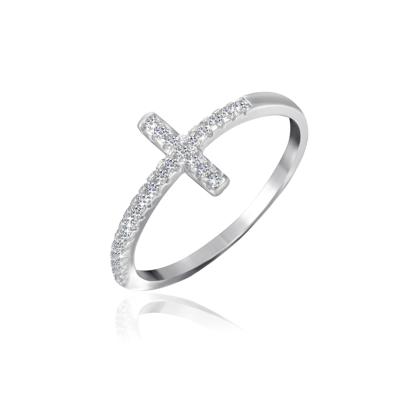 

Серебряное кольцо с фианитом Silvex925 К2Ф/766 - 17