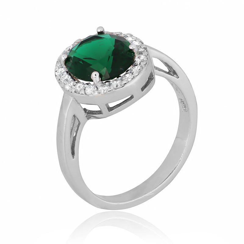 

Серебряное кольцо с фианитом Silvex925 КК2ФИ/410 - 18,5