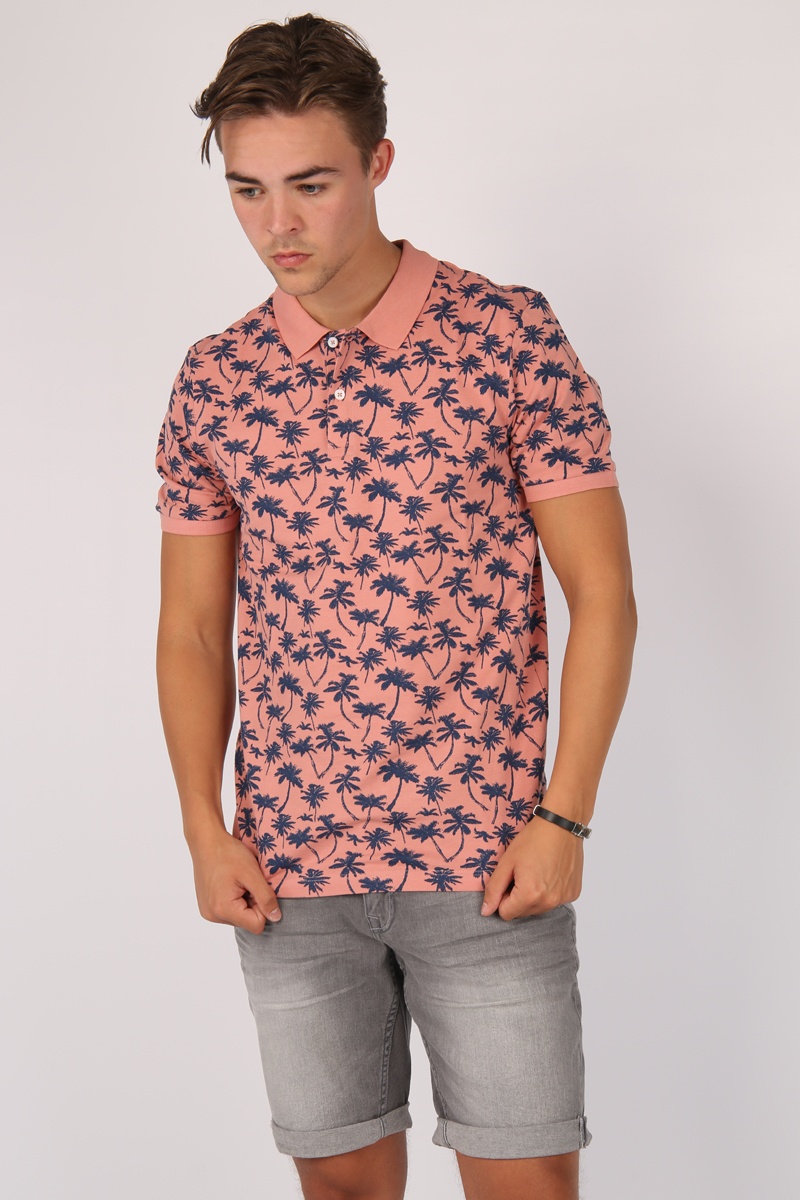 

Поло Jack & Jones S Персиковый 12171702Rosette
