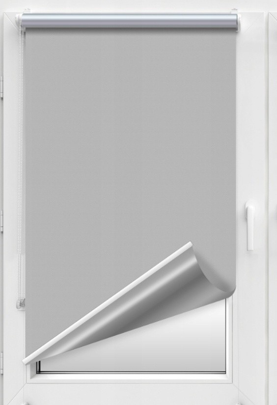 

Ролета Roll Star 180x180 см Термо ВО Блэкаут Серый (15)