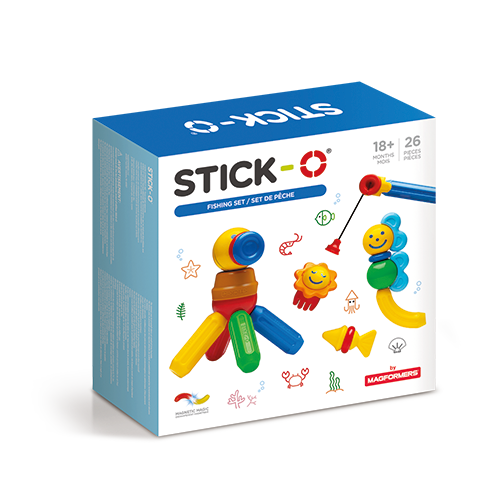 

Магнитный конструктор Stick-O Рыбалка, 26 эл. (902006)