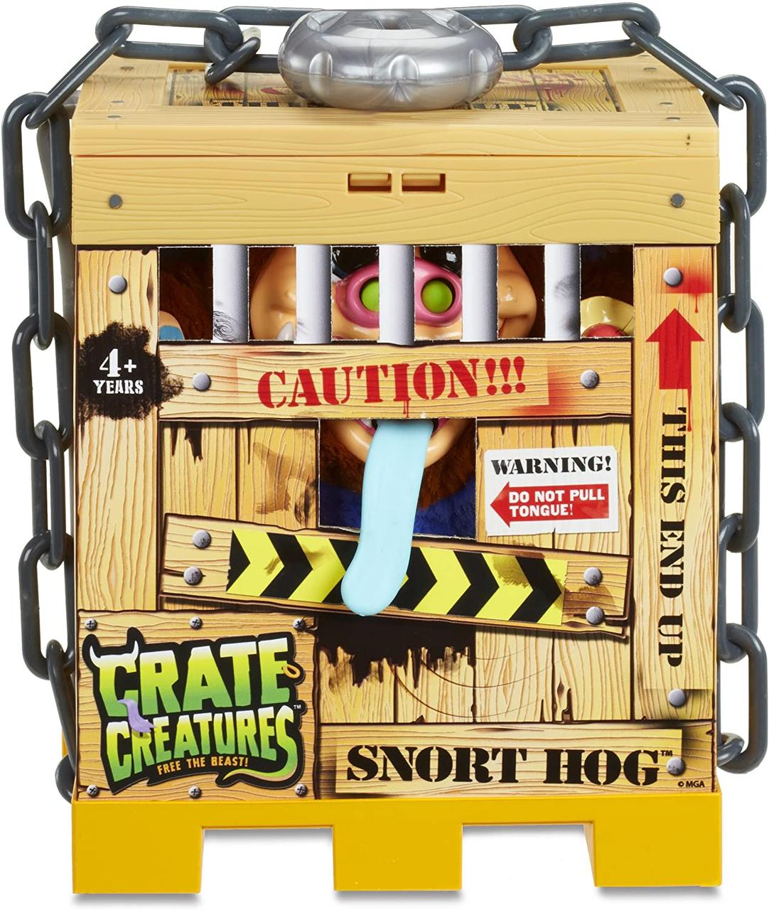 

Интерактивная Игрушка MGA Crate Creatures Surprise! Snort Hog