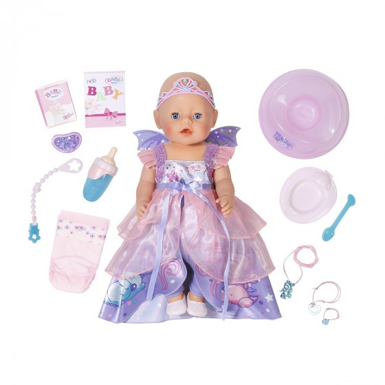 

Кукла Zapf Creation Baby Born серии "Нежные объятия" - Принцесса-Фея (43 см, с аксессуарами) 826225