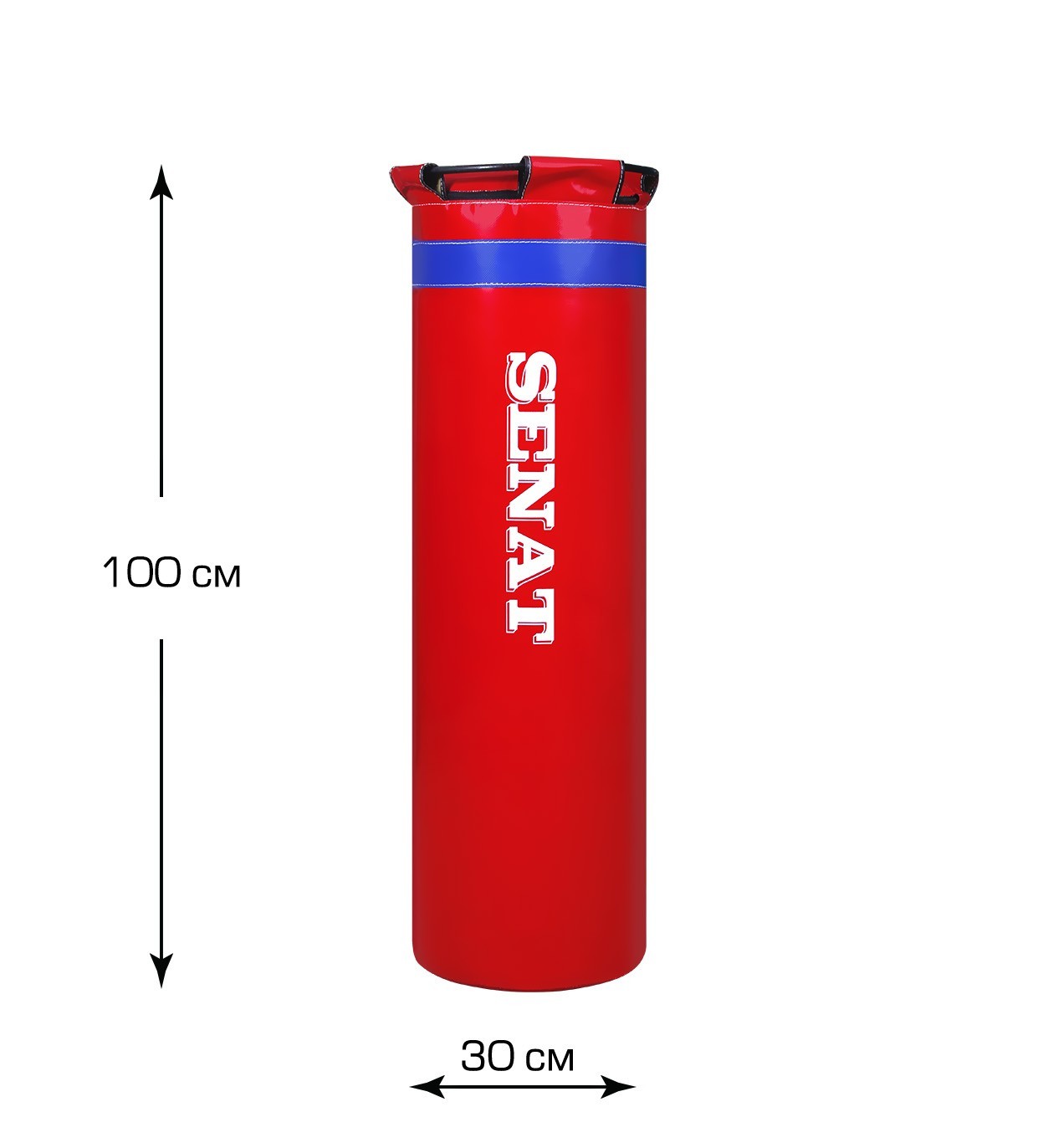 

Мешок боксерский Senat Elit 100 x 30 см ПВХ Red (1130-red)