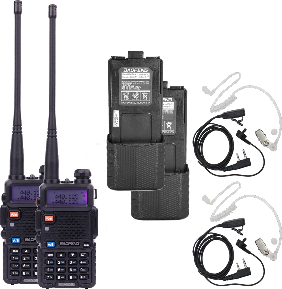 

Комплект раций для охраны Baofeng UV-5RHC Security (UV-5RHC_Security)