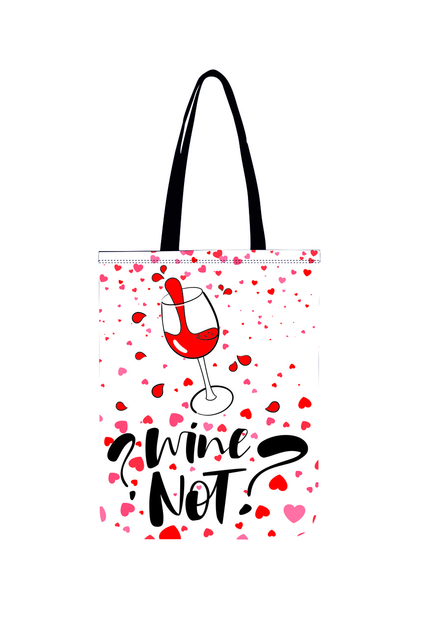 

Сумка Леовиль Wine not универсальная черная