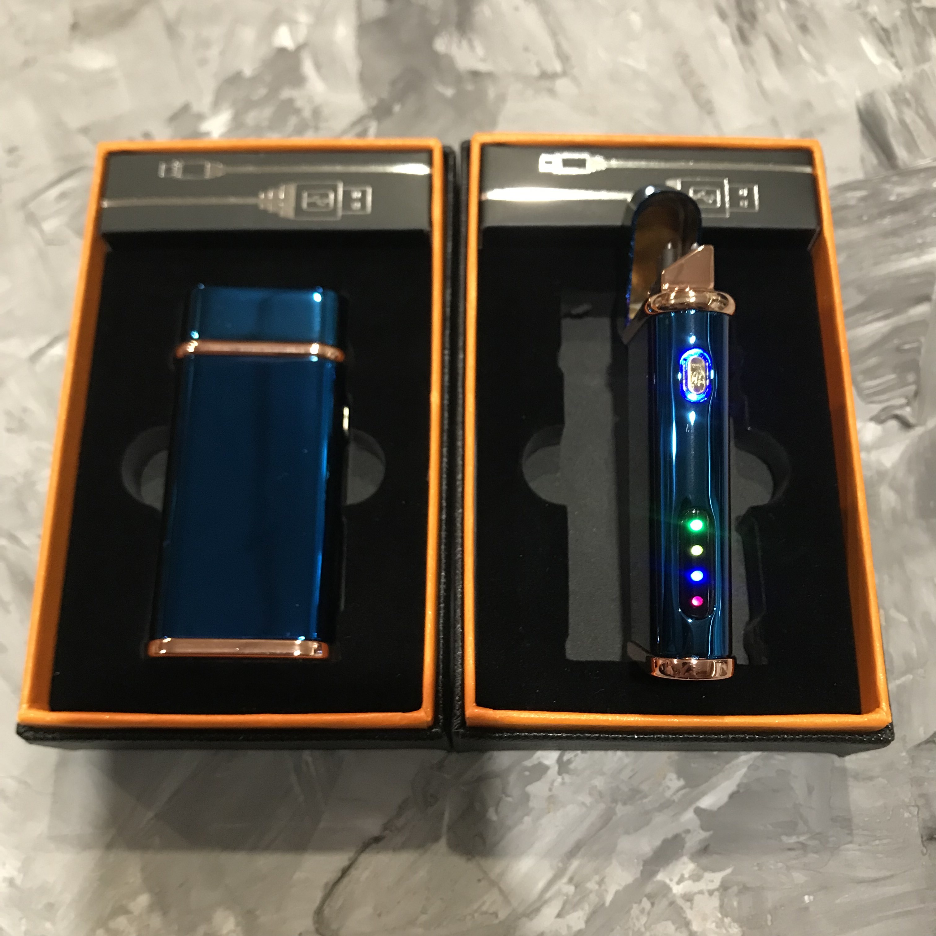 

Зажигалка Usb 2-Ой Электроимпульс Синяя 42232
