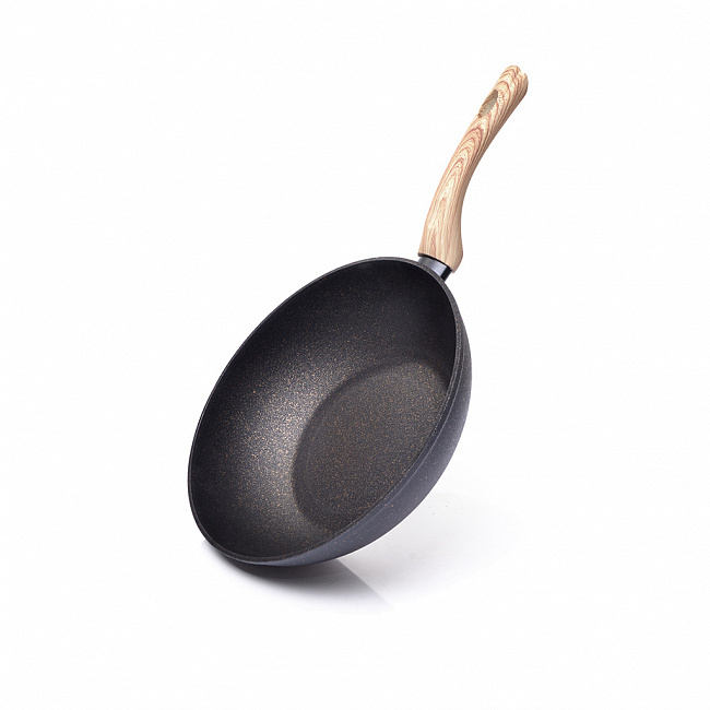 

Сковорода-вок Fissman Cosmic Black 28 см 4345