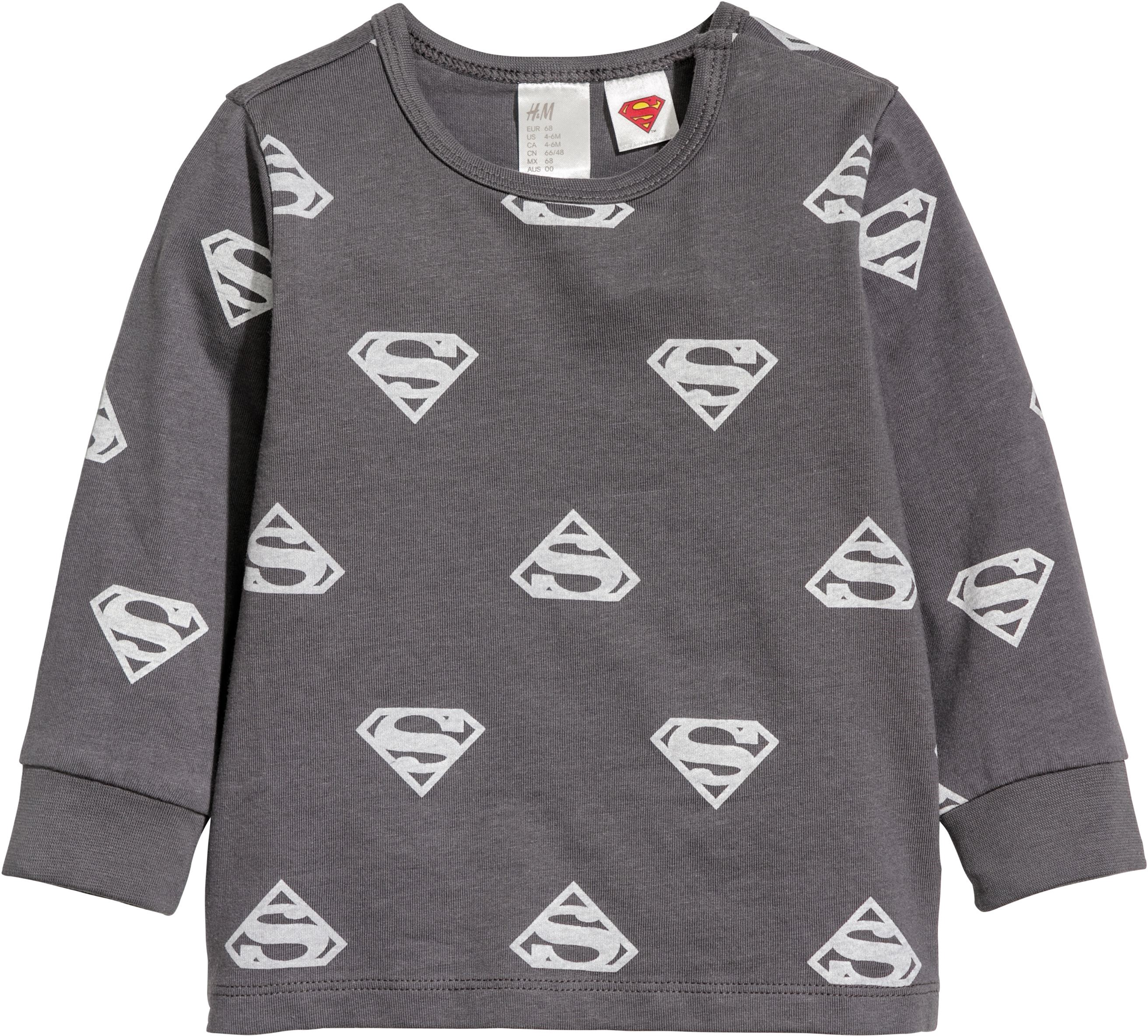 

Свитшот H&M 532229 62 см Серый (hm07065856086)