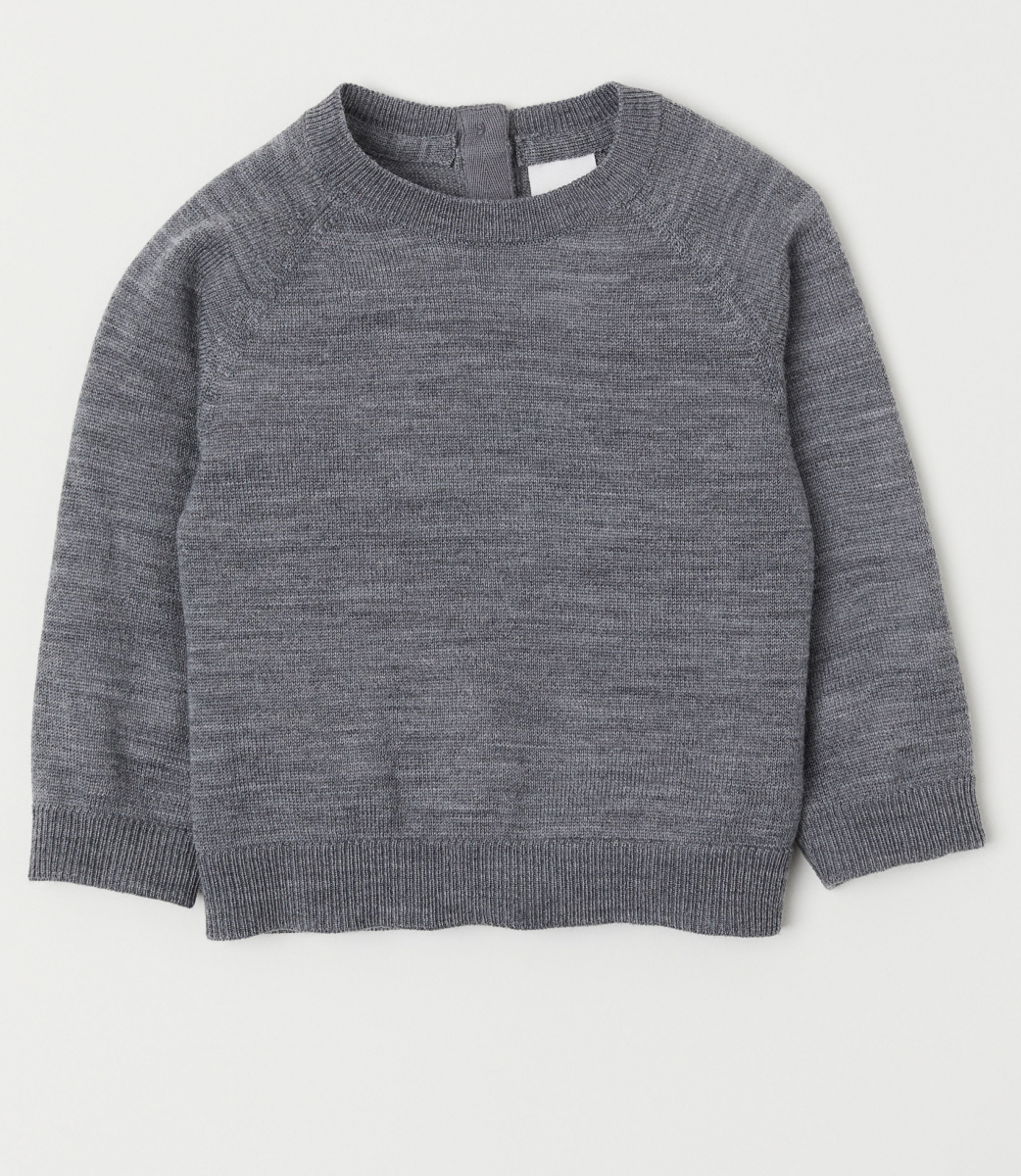 

Джемпер H&M 0663276001 62 СМ Серый 60038