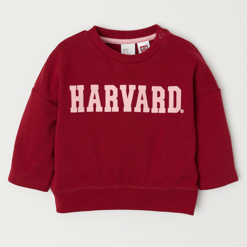

Свитшот для девочки H&M 0669262002 74 СМ Бордовый 59938