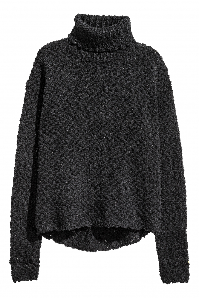 

Свитер для девочки H&M 0441637001 134-140 СМ Черный 59929