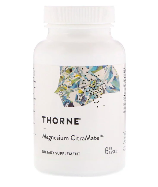 

Витамины Thorne Research Magnesium Citramate 90 шт
