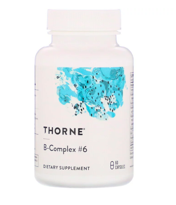 

Комплекс витаминов группы Thorne Research B-Complex 6 60 капсул