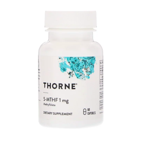 

Витамины Thorne Research 5-MTHF 1 мг 60 капсул